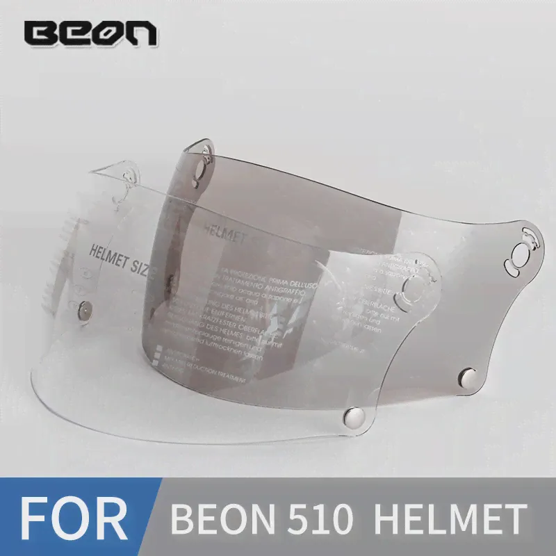 Козырек для шлема Beon, подходит для телефона, защитный чехол для шлема на все лицо, ПК, блестящий светильник-коричневый (art.: 7afbaa698)-2