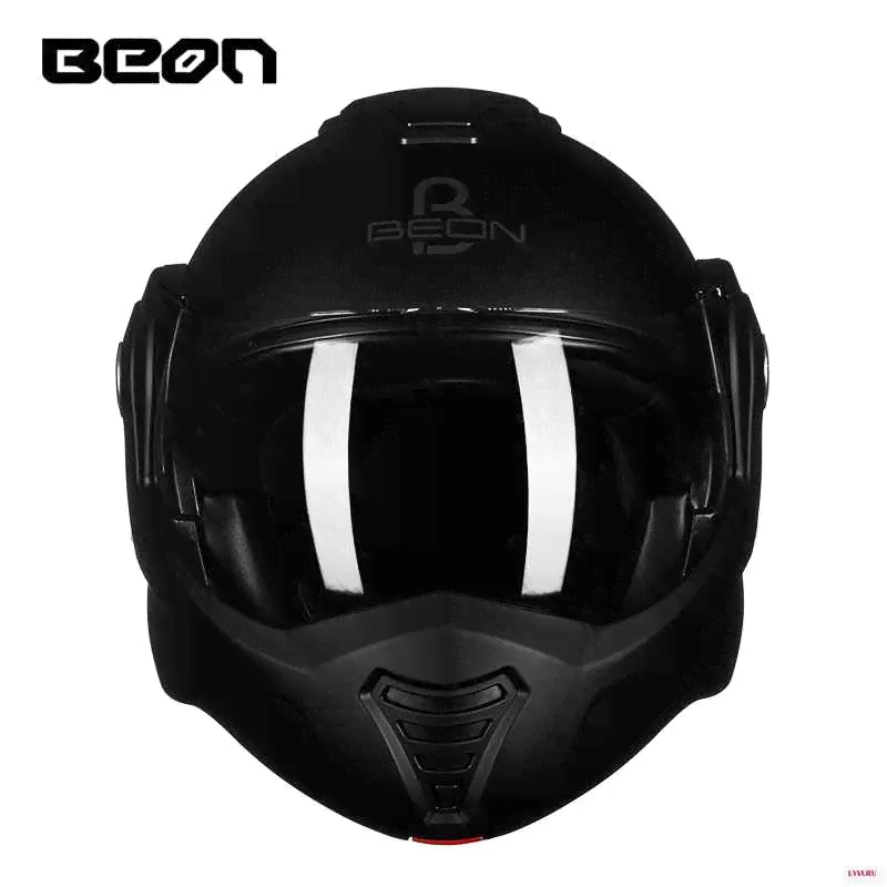 BEON B 702 откидной мотоциклетный шлем модульный открытый Полнолицевой мото Casco-0