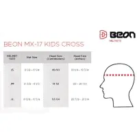 Детский кроссовый шлем Beon MX-17 White/Gold-3