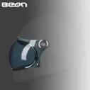 Козырек для шлема Beon, подходит для телефона, защитный чехол для шлема на все лицо, ПК, блестящий светильник-коричневый (art.: 7afbaa698)