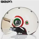 Мотоциклетный шлем BEON B103, шлем на половину лица, модный шлем для мотоцикла, шлем для мотоцикла (art.: 3920b785351d7)