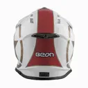Детский кроссовый шлем Beon MX-17 White/Gold