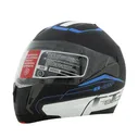 Шлем BEON B-700 WHITE BLUE