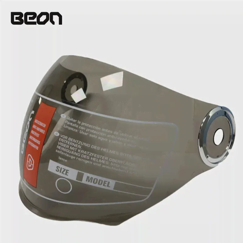 Визор для мотоциклетного шлема BEON B-110B, длинный, B-108A, серебристый цвет (art.: 3920b86a85edf)-4