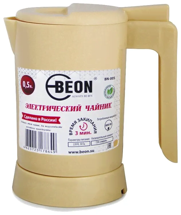 Чайник Beon BN-003/004/005, бежевый в Москве