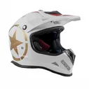 Детский кроссовый шлем Beon MX-17 White/Gold