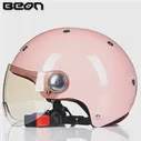 Мотоциклетный шлем BEON B103, шлем на половину лица, модный шлем для мотоцикла, шлем для мотоцикла (art.: 3920b785351d7)