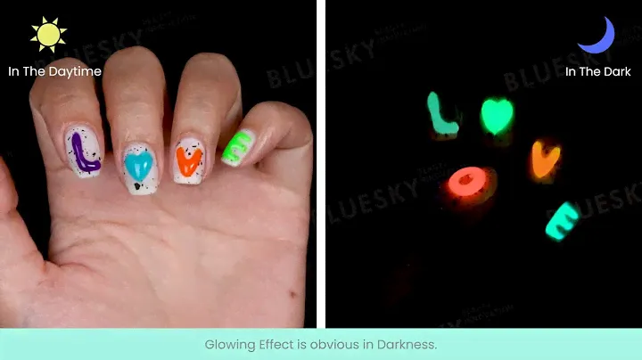 New Arrivals - No Wipe Neon Glowing Art Gel