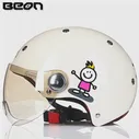 Мотоциклетный шлем BEON B103, шлем на половину лица, модный шлем для мотоцикла, шлем для мотоцикла (art.: 3920b785351d7)