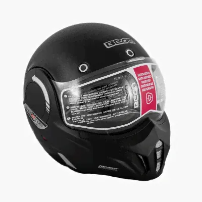 Шлем Beon B-707 Stratos matt black-0